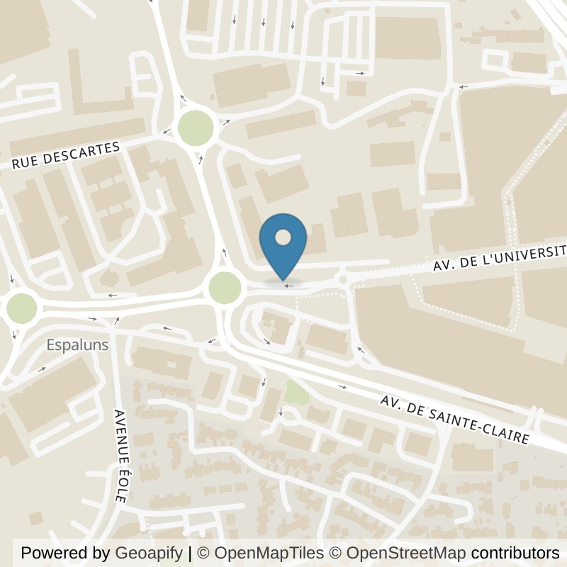 Map: location of Basic-Fit La Valette-du-Var Avenue de l’Université 24/7 in La Valette-du-Var