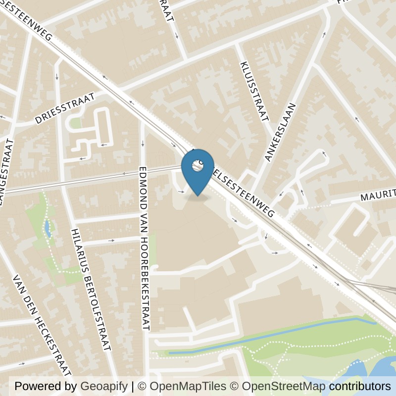 Map: location of Basic-Fit Ladies Gent Ledeberg in Gent