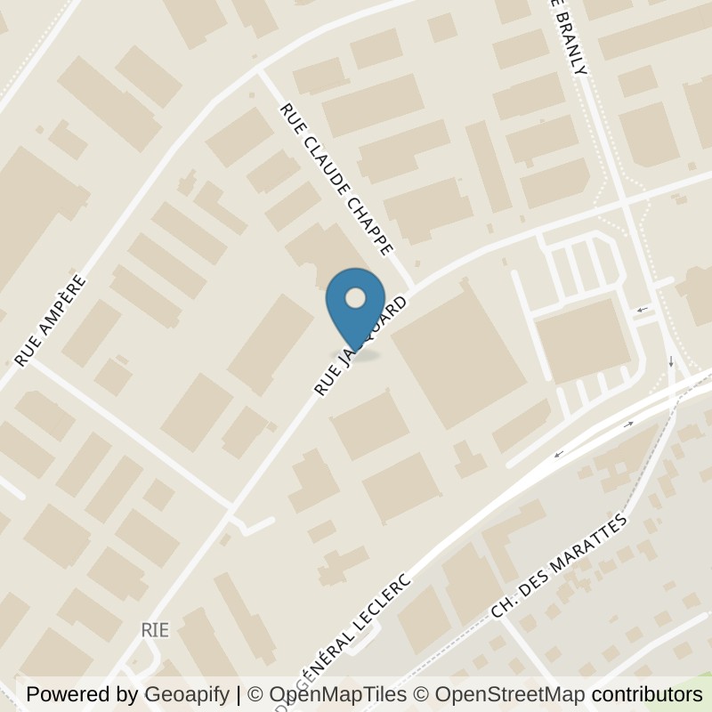 Map: location of Basic-Fit Lagny-sur-Marne Rue Jacquard 24/7 in Lagny-sur-Marne