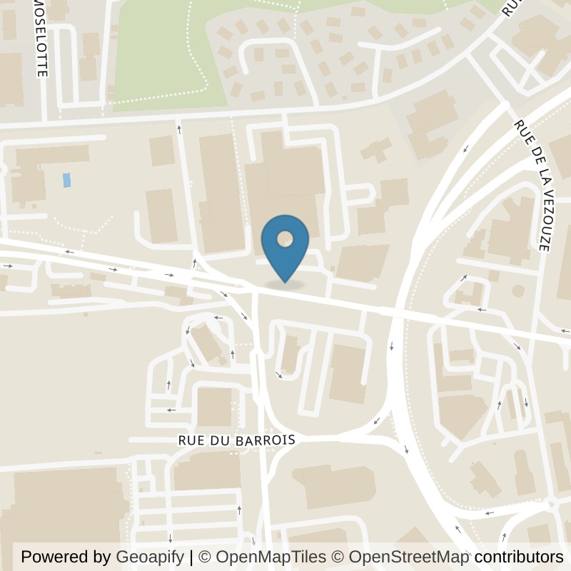 Map: location of Basic-Fit Laxou Avenue de la Résistance 24/7 in Laxou