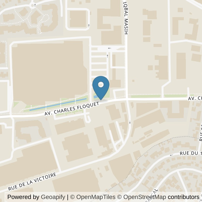 Map: location of Basic-Fit Le Blanc-Mesnil Avenue Charles Floquet in Le Blanc-Mesnil