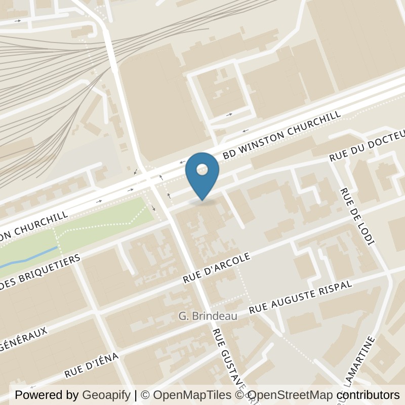 Map: location of Basic-Fit Le Havre Rue Docteur Piasceki 6-8 24/7 in Le Havre