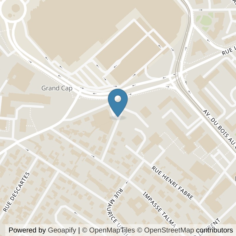 Map: location of Basic-Fit Le Havre Rue Henri de Saint-Delis 24/7 in Le Havre