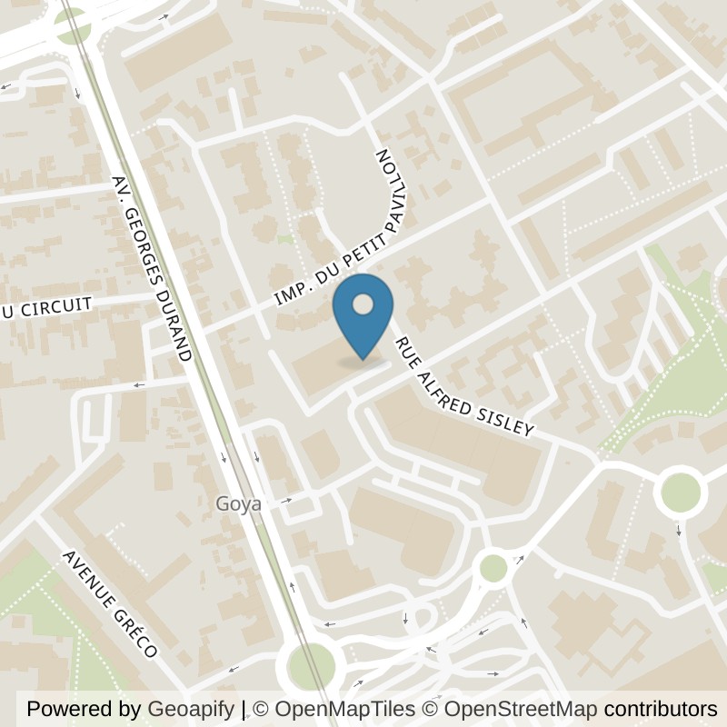 Map: location of Basic-Fit Le Mans rue Roger de la Fresnaye 8 in Le Mans