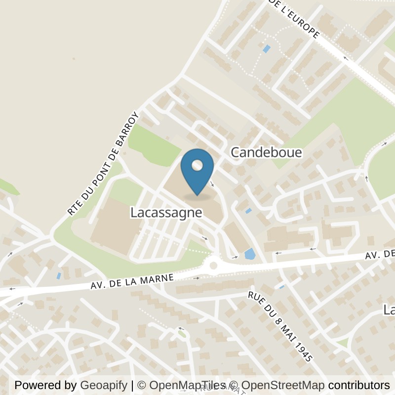 Map: location of Basic-Fit Le Passage d’Agen Lacassagne 24/7 in Le Passage d’Agen