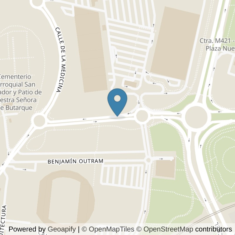 Map: location of Basic-Fit Puerta del Sol Leganes in leganes