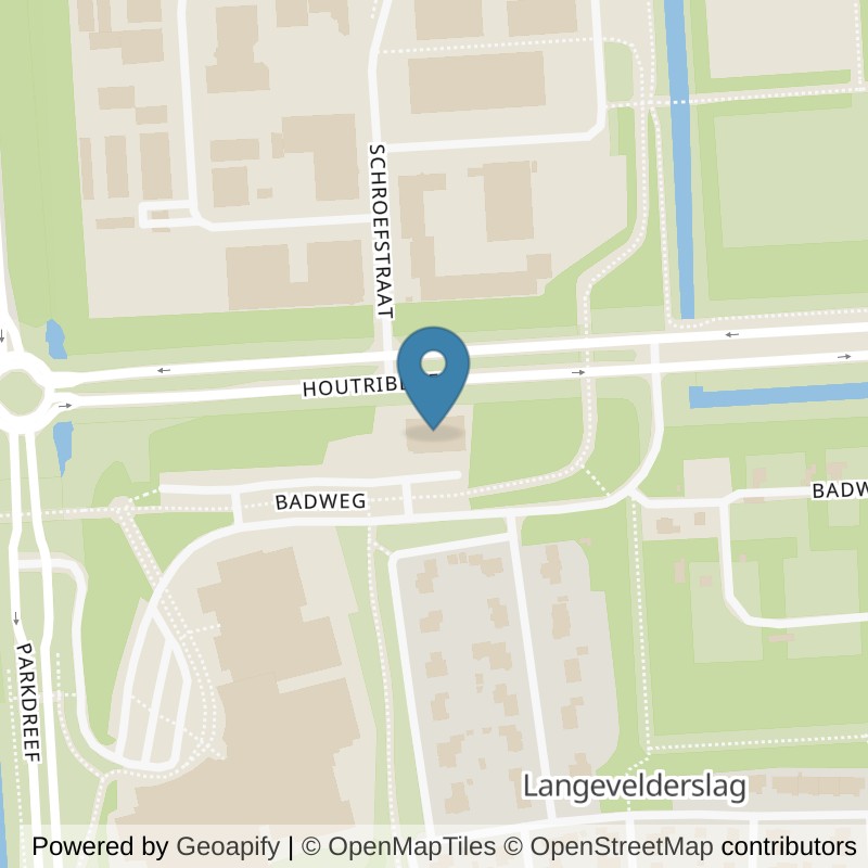 Map: location of Basic-Fit Lelystad Badweg 24/7 in Lelystad