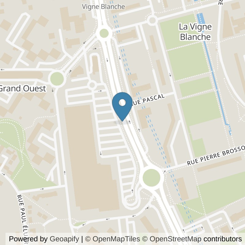 Map: location of Basic-Fit Les Mureaux Avenue Paul Raoult Centre Commercial Espace in Les Mureaux