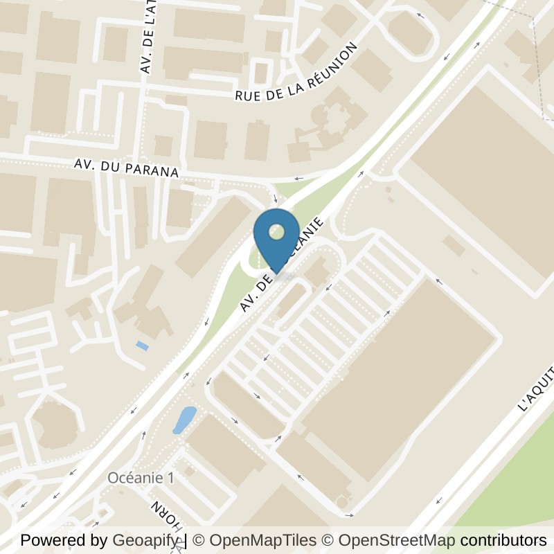Map: location of Basic-Fit Les Ulis Avenue de l’Océanie 24/7 in Les Ulis