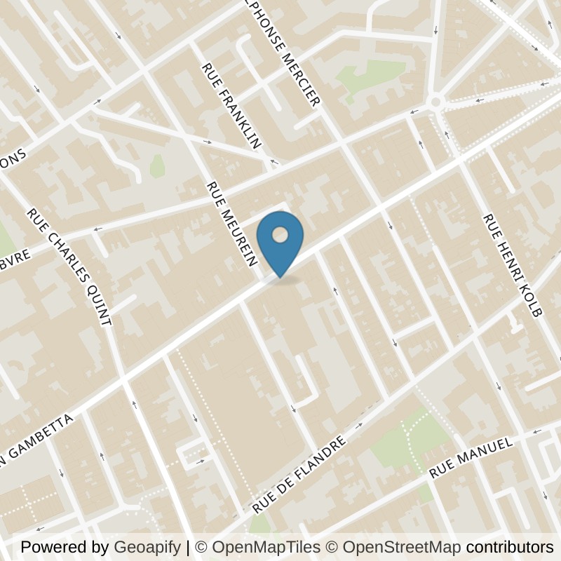 Map: location of Basic-Fit Lille 233-235 Rue Léon Gambetta in Lille