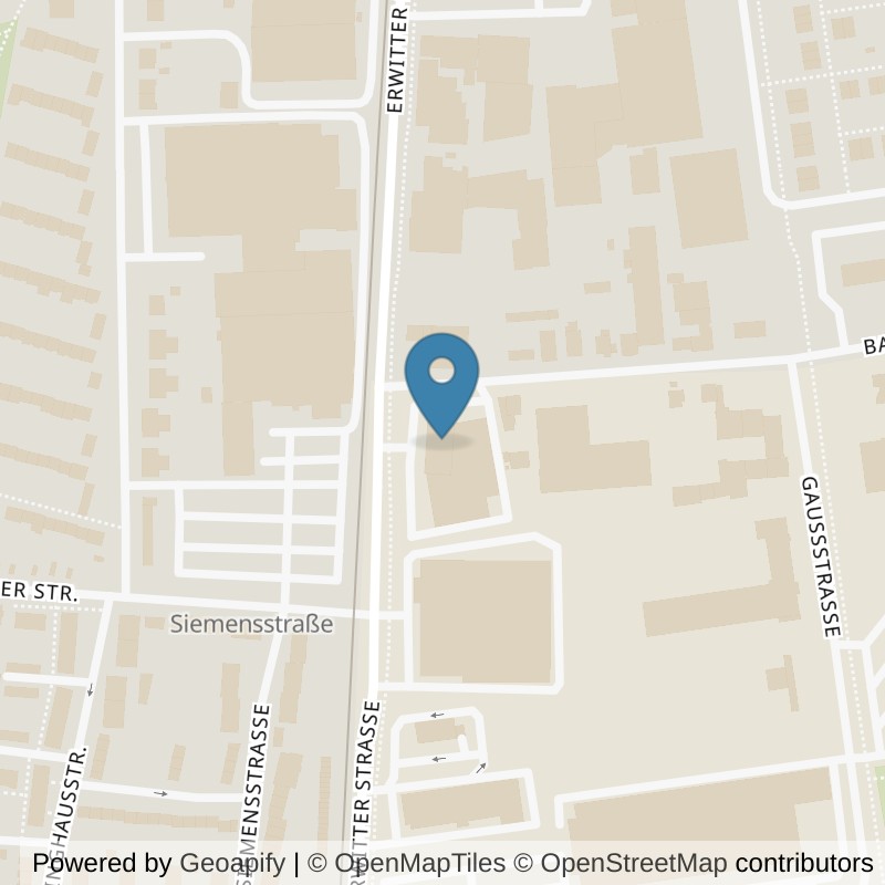 Map: location of Basic-Fit 24/7 in Lippstadt