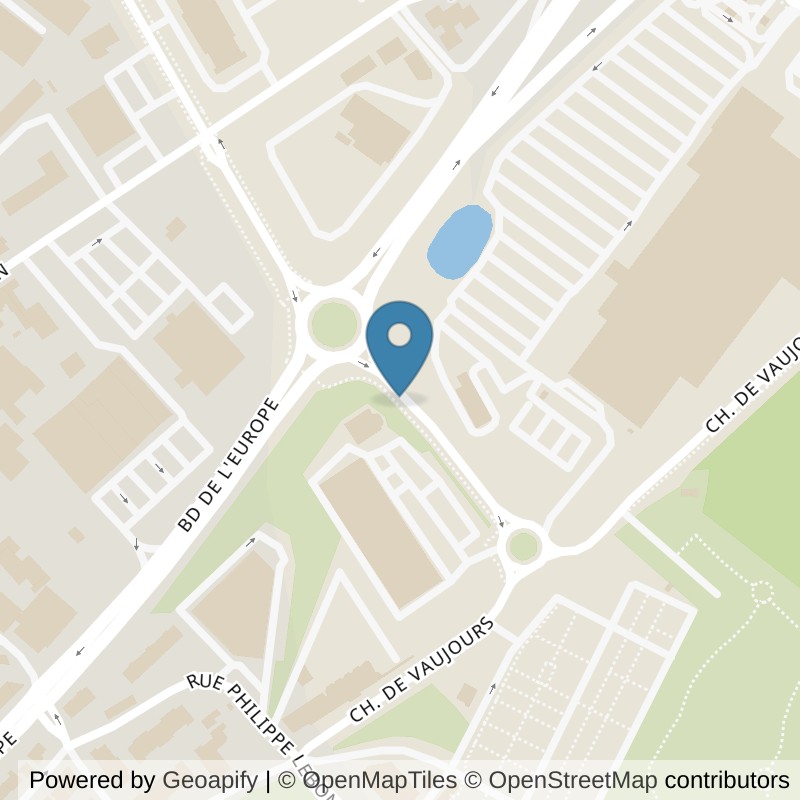 Map: location of Basic-Fit Livry-Gargan ZAC Cora - 4 Avenue Pierre de Coubertin in Livry - Gargan