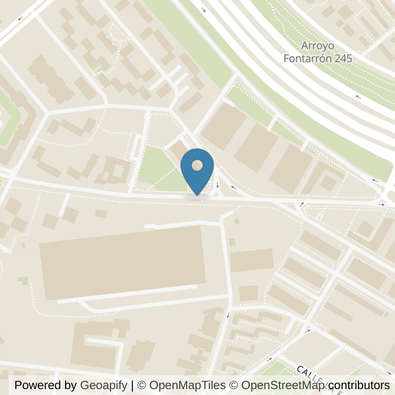 Map: location of Basic-Fit Calle de Benjamín Palencia 27 Madrid in Madrid