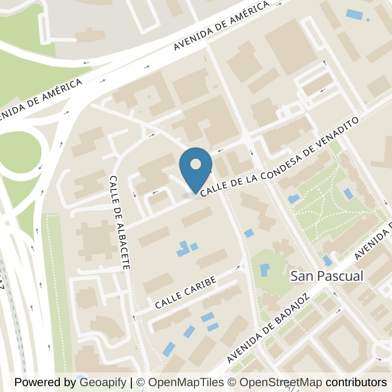 Map: location of Basic-Fit Condesa de Venadito Madrid in Madrid
