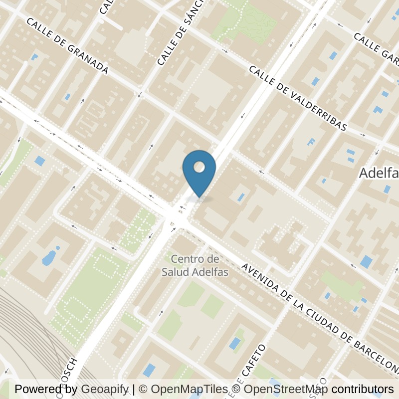 Map: location of Basic-Fit Doctor Esquerdo Pacífico Madrid in Madrid