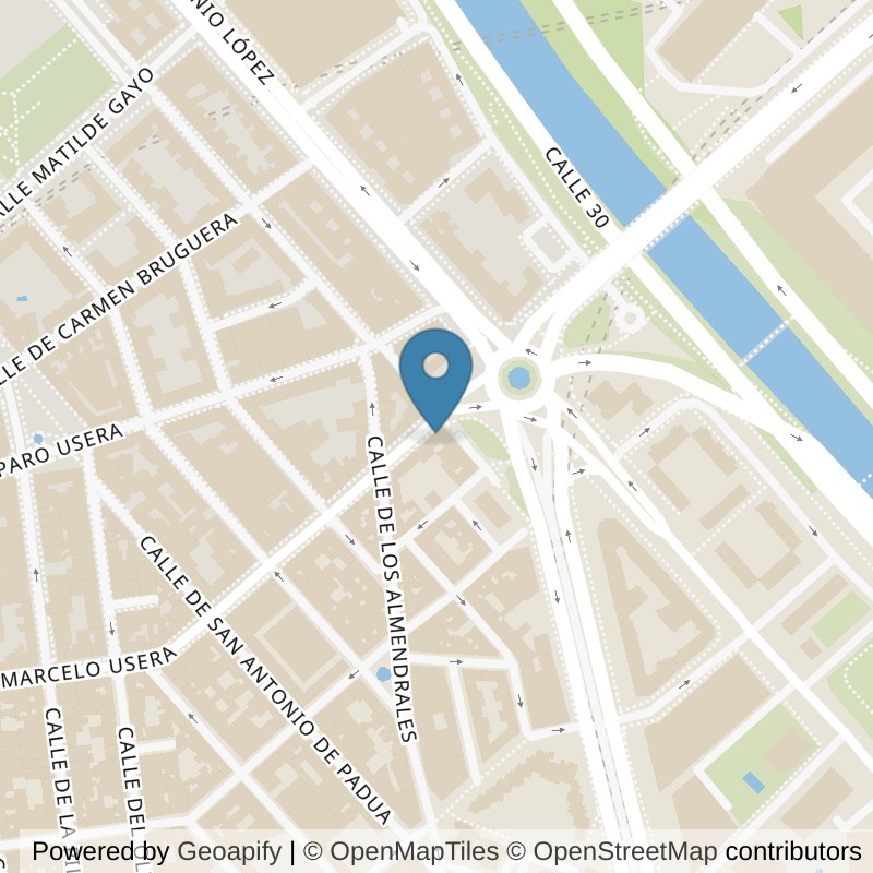 Map: location of Basic-Fit Glorieta de Cádiz Madrid in Madrid