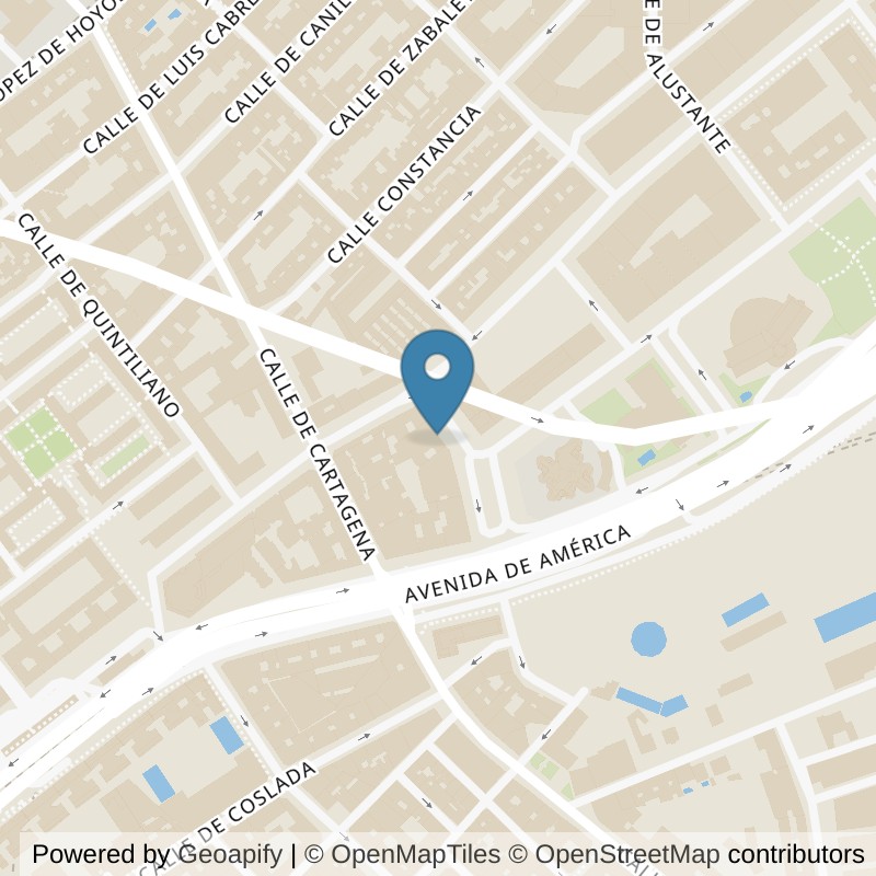 Map: location of Basic-Fit Padre Xifré Madrid in Madrid