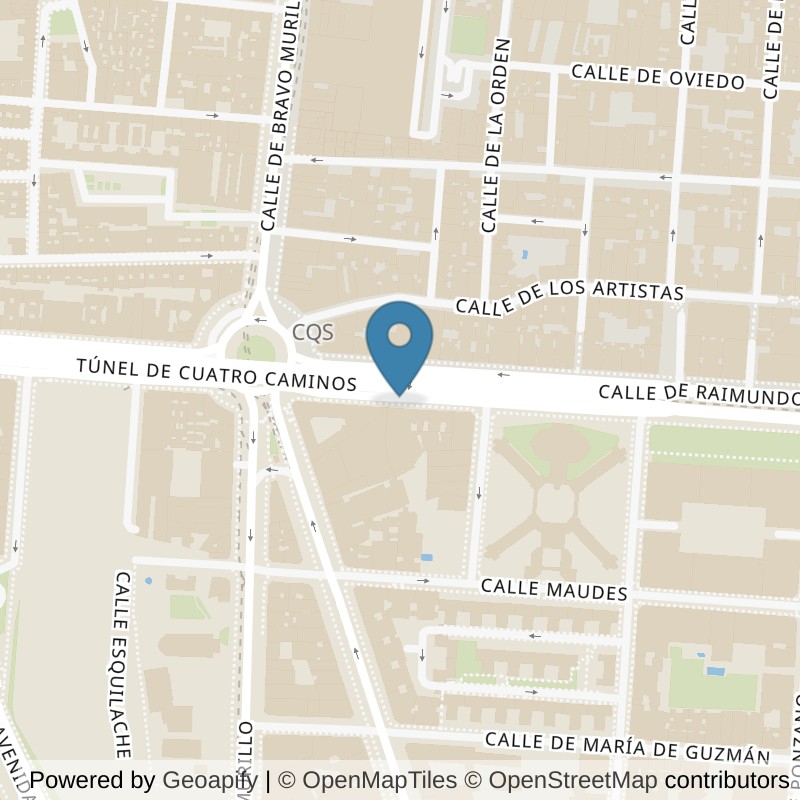 Map: location of Basic-Fit Raimundo Fernández Villaverde Madrid in Madrid