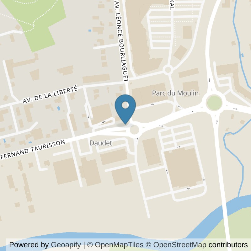 Map: location of Basic-Fit Malemort Av du Capitaine Fernand Taurisson 89 in Malemort