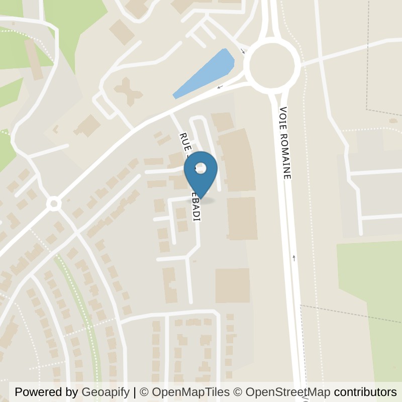 Map: location of Basic-Fit Marange-Silvange Rue Shirin Ebadi 0 24/7 in Marange-Silvange