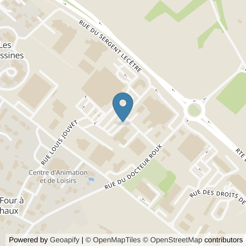 Map: location of Basic-Fit Marennes-Hiers-Brouage Rue des Entrepreneurs in Marennes-Hiers-Brouage