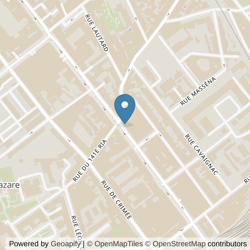 Map: location of Basic-Fit Marseille Boulevard National 138 in Marseille