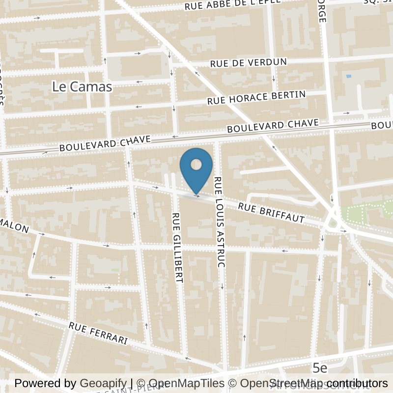 Map: location of Basic-Fit Marseille 11a Rue Briffaut in Marseille