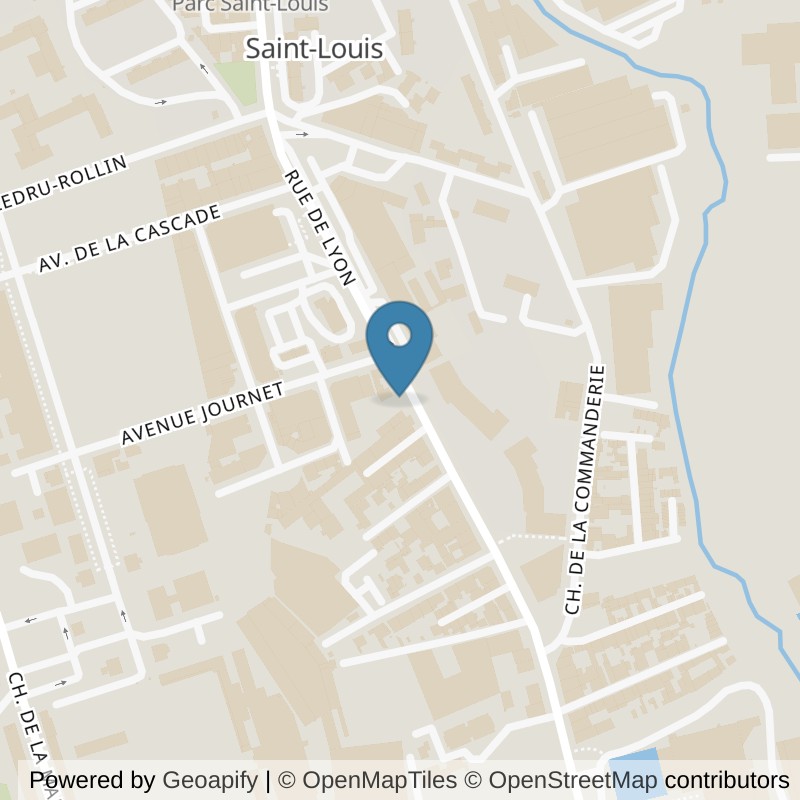 Map: location of Basic-Fit Marseille Rue de Lyon 397 in Marseille