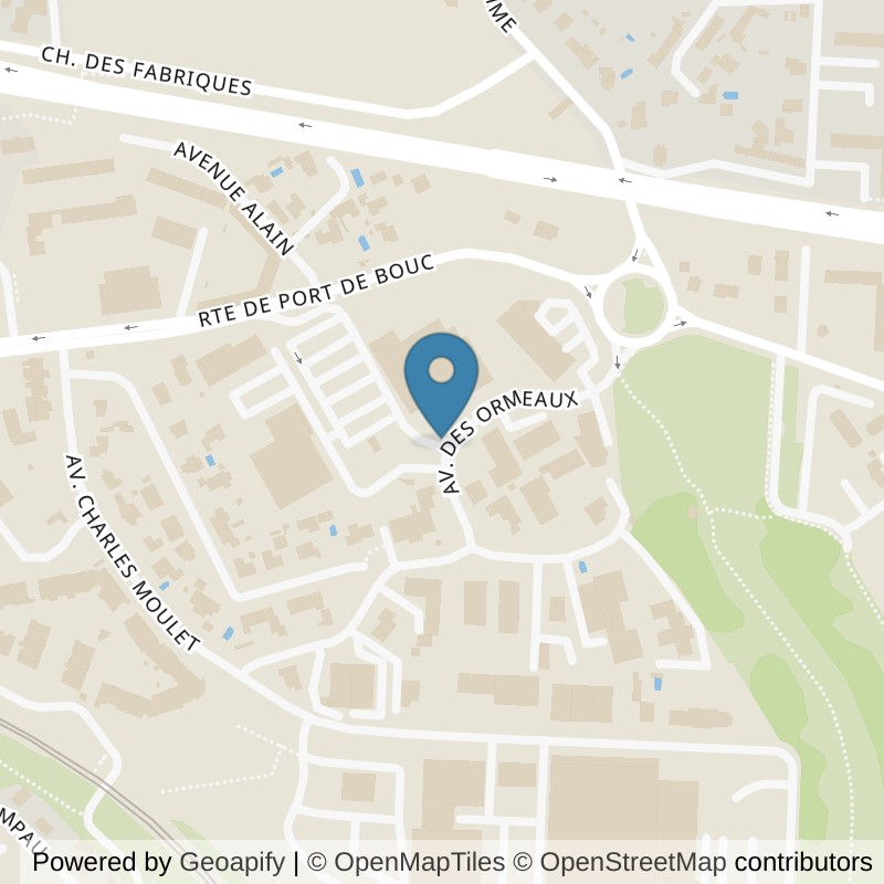 Map: location of Basic-Fit Martigues Avenue des Ormeaux 4 24/7 in Martigues