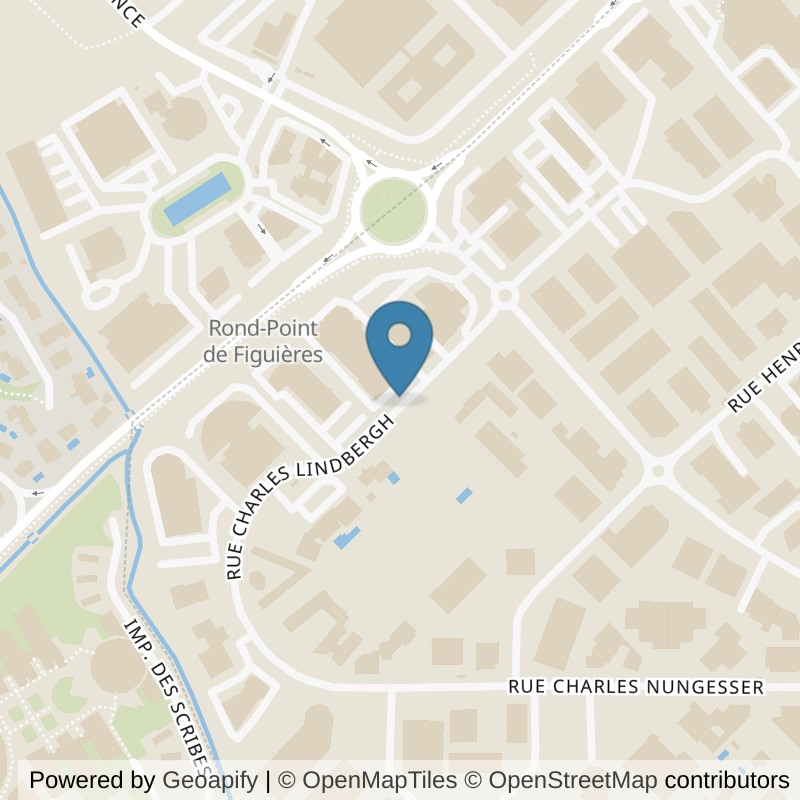 Map: location of Basic-Fit Mauguio Rue Charles Lindbergh 24/7 in Mauguio