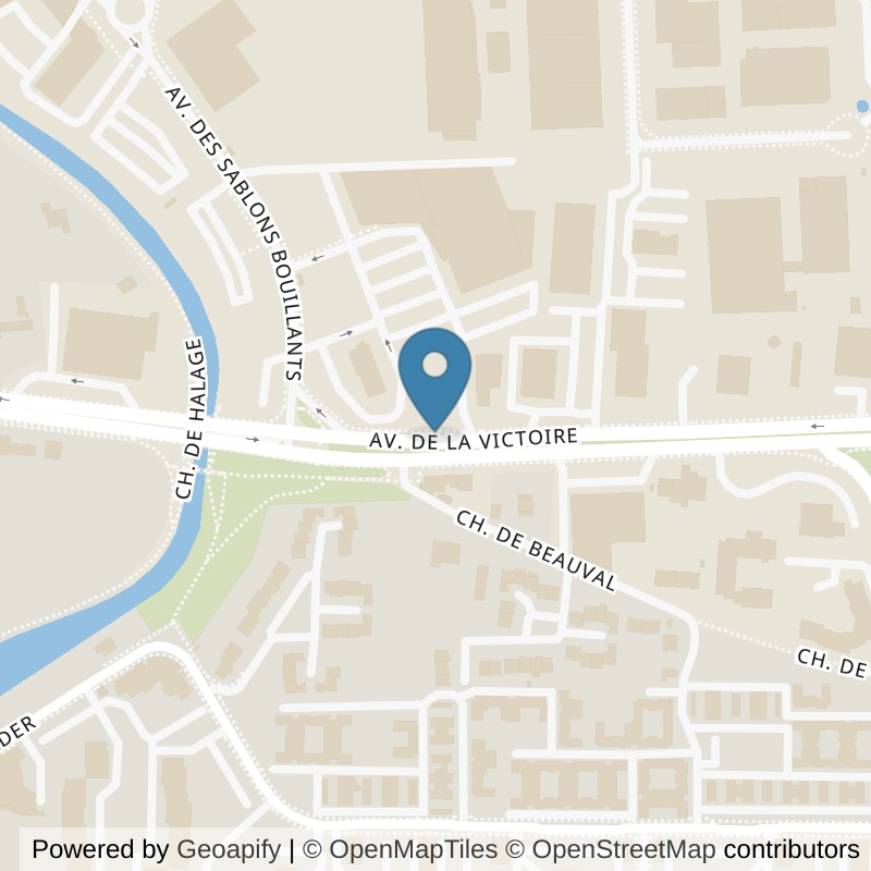 Map: location of Basic-Fit Meaux Avenue de la Victoire in Meaux