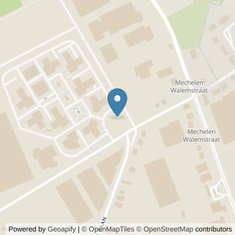 Map: location of Basic-Fit Mechelen Schalienhoevedreef 24/7 in Mechelen