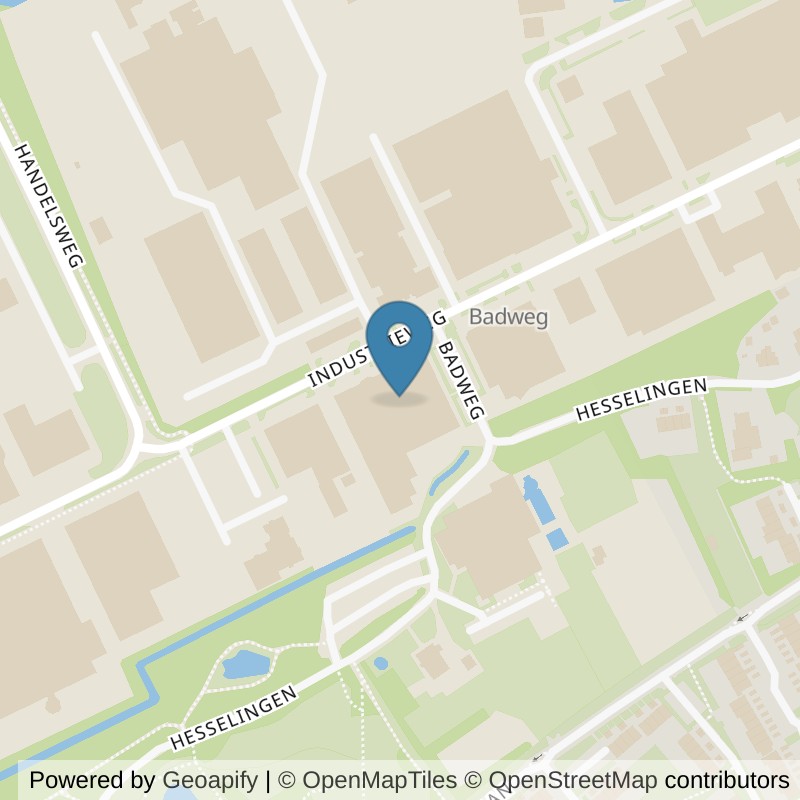 Map: location of Basic-Fit Meppel Industrieweg 24/7 in Meppel