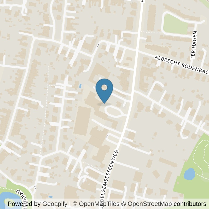 Map: location of Basic-Fit Merelbeke Hundelgemsesteenweg in Merelbeke