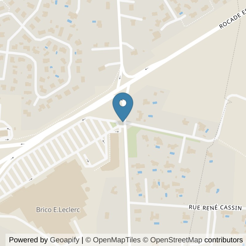 Map: location of Basic-Fit Mont-de-Marsan Avenue du Vignau 24/7 in Mont-de-marsan