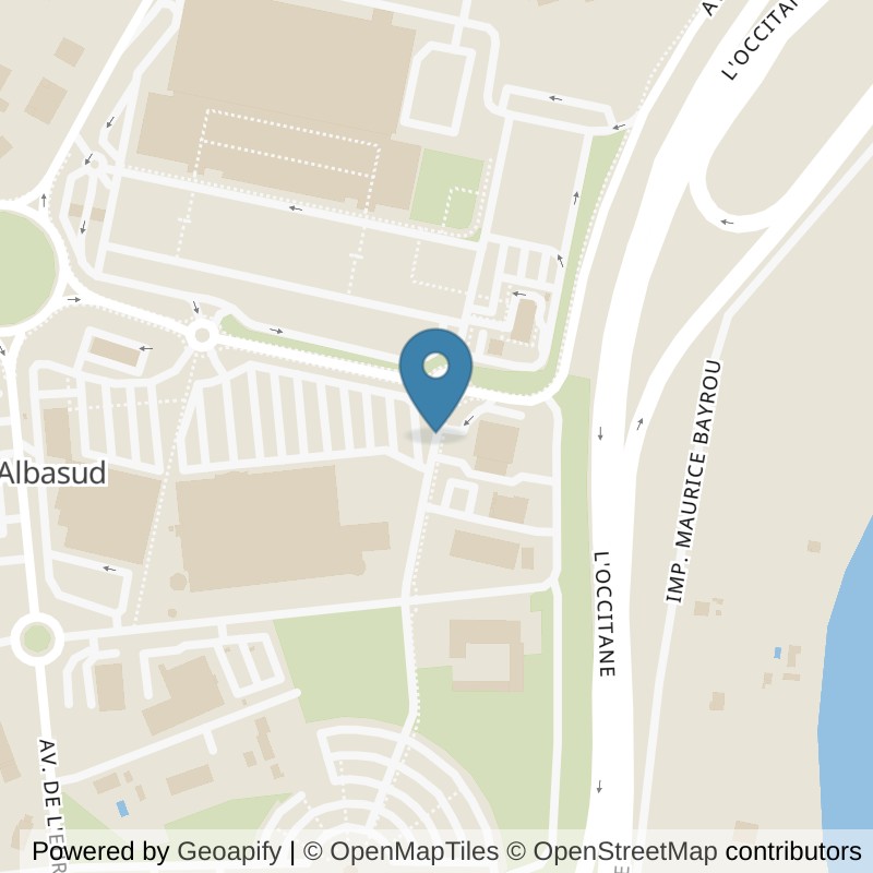 Map: location of Basic-Fit Montauban Avenue d’Irlande in Montauban