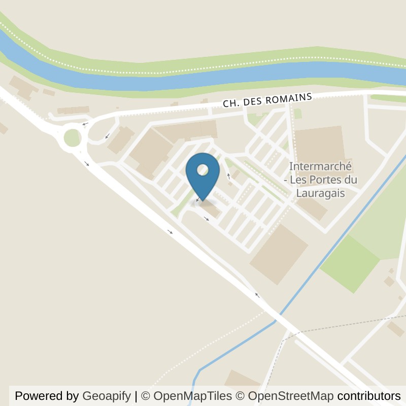 Map: location of Basic-Fit Montgiscard En Rouzaud in Montgiscard