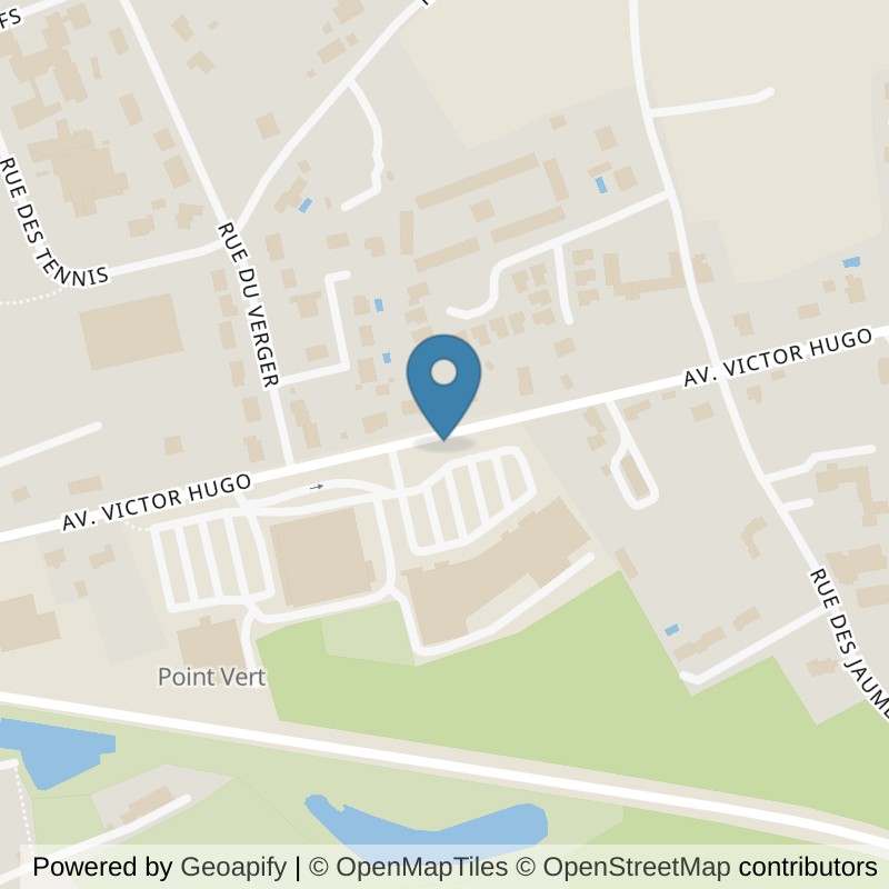 Map: location of Basic-Fit Montmorillon Avenue Victor Hugo in Montmorillon
