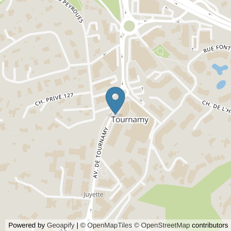 Map: location of Basic-Fit Mougins Avenue de Tournamy 24/7 in Mougins