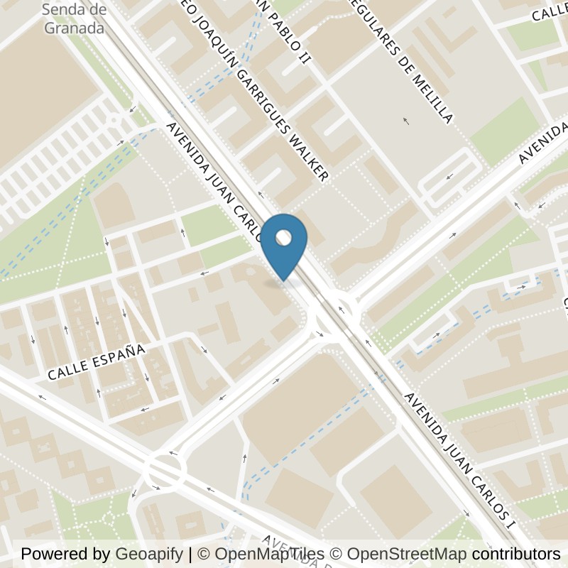 Map: location of Basic-Fit Centro Comercial Zig Zag Murcia in Murcia