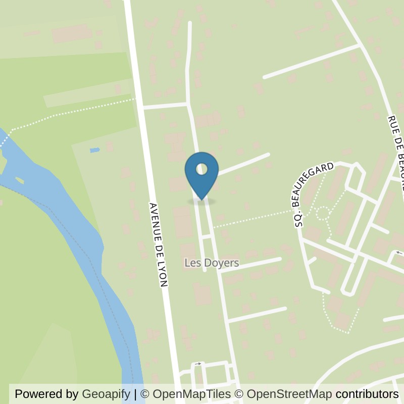 Map: location of Basic-Fit Nemours Rue de Montargis in Nemours