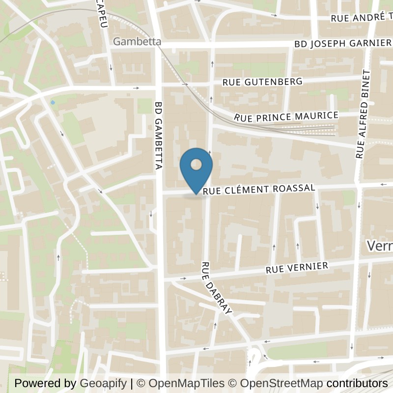 Map: location of Basic-Fit Nice Rue Clément Roassal in Nice