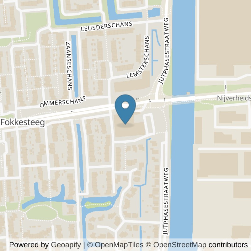 Map: location of Basic-Fit Nieuwegein Graaf Florisweg in Nieuwegein