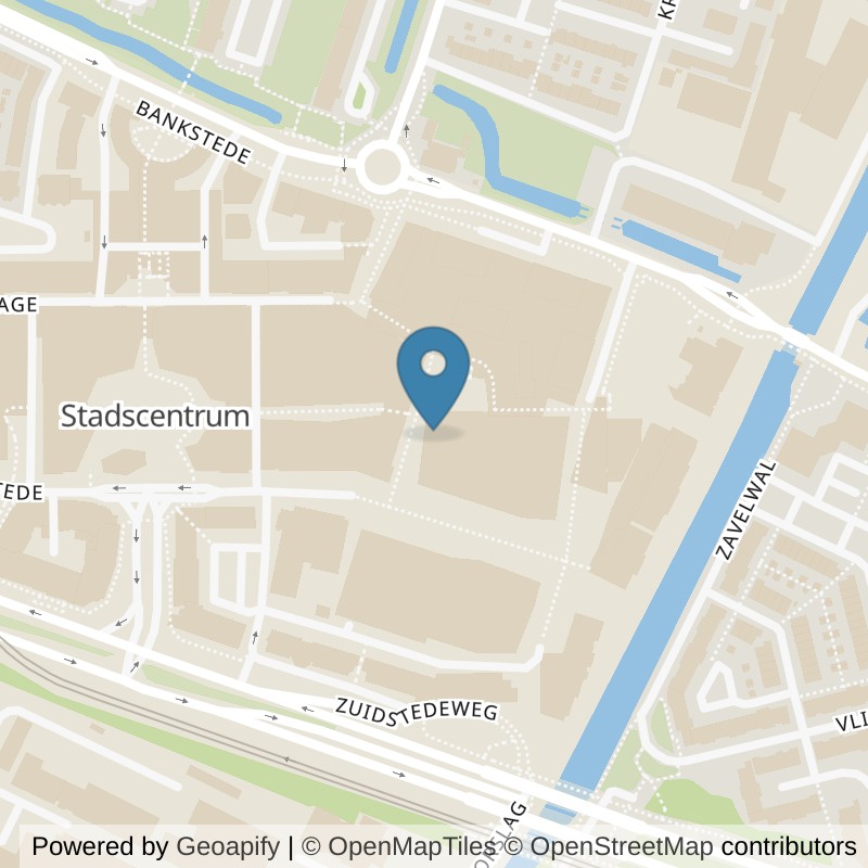 Map: location of Basic-Fit Nieuwegein Raadstede in Nieuwegein
