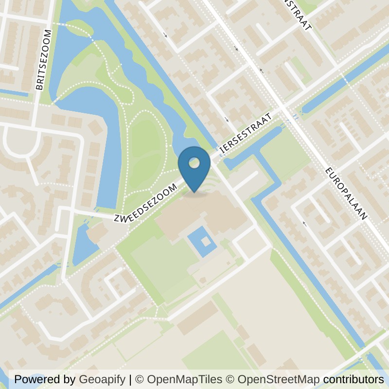 Map: location of Basic-Fit Nieuwerkerk aan den Ijssel Iersestraat in Nieuwerkerk aan den Ijssel