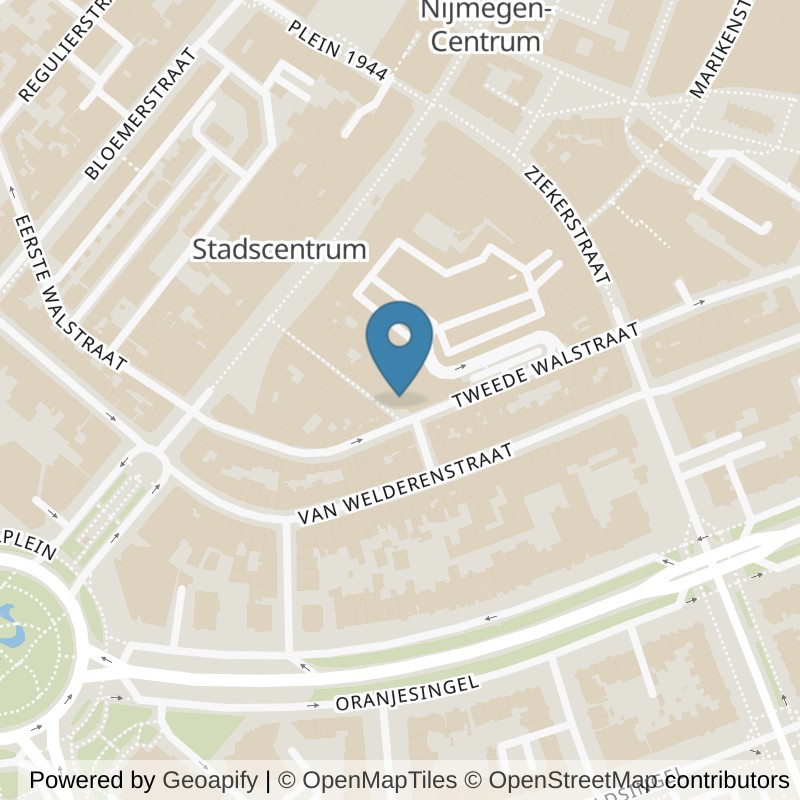 Map: location of Basic-Fit Nijmegen Vlaamsegas in Nijmegen