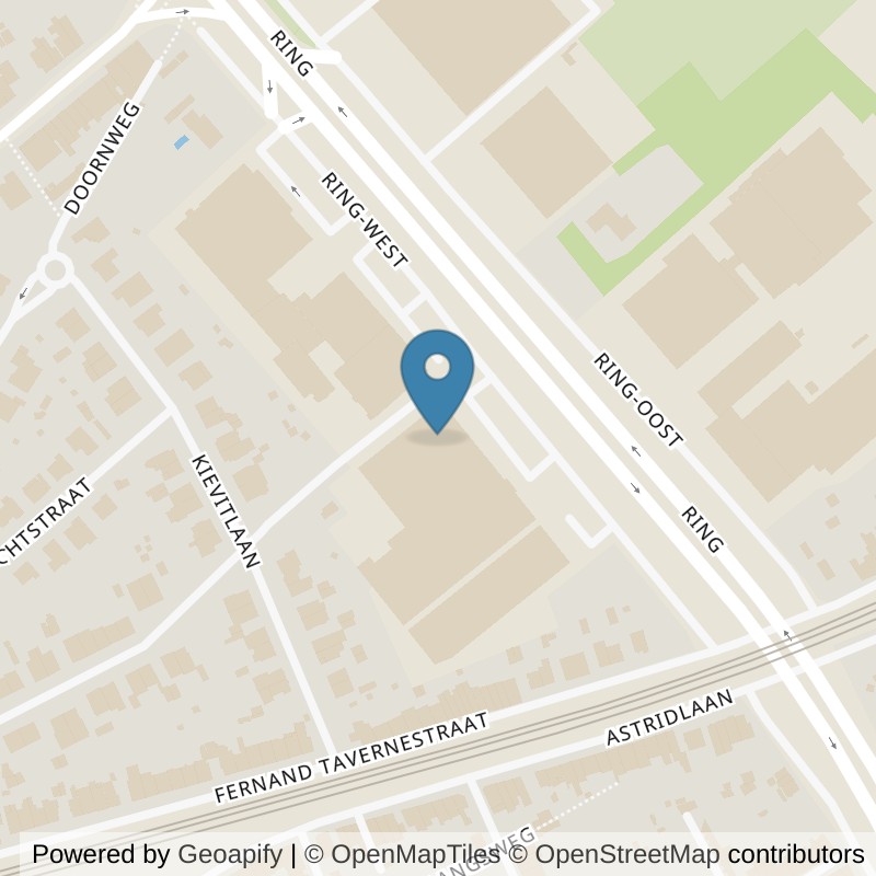 Map: location of Basic-Fit Ninove Ring-West 24/7 in Ninove