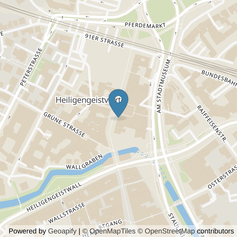 Map: location of Basic-Fit Oldenburg-Oldb-Heiligengeiststrasse-4-5 in Oldenburg (Oldb)
