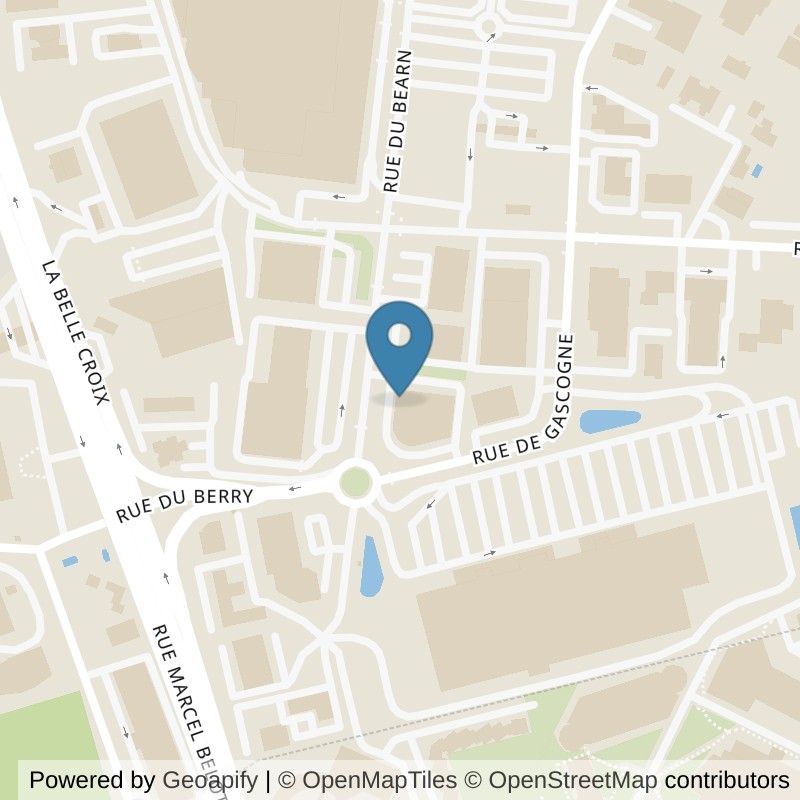 Map: location of Basic-Fit Olivet Rue de Guyenne 24/7 in Olivet