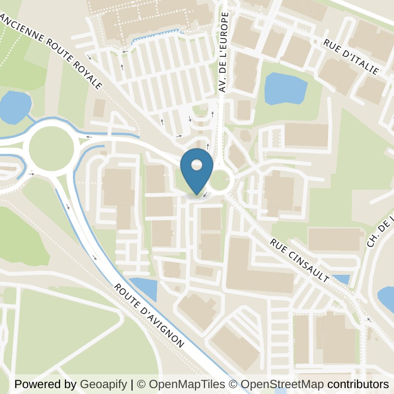 Map: location of Basic-Fit Orange Rue d’Espagne 24/7 in Orange